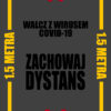 Mata Zachowaj dystans - 179 Deco Design Imperial